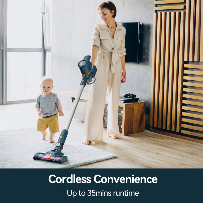 Wnkim Cordless Bagless Stick Vacuum Cleaner & Reviews Wayfair